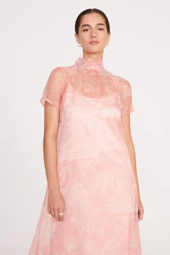 CALLUNA DRESS  CHERRY BLOSSOM IVORY TOILE