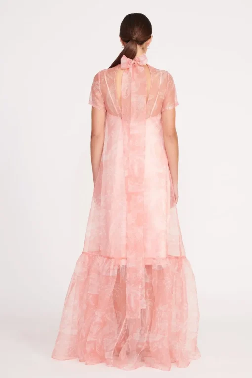 CALLUNA DRESS  CHERRY BLOSSOM IVORY TOILE