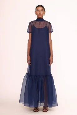 CALLUNA DRESS  NAVY