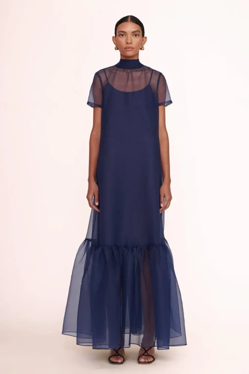 CALLUNA DRESS  NAVY
