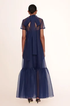 CALLUNA DRESS  NAVY