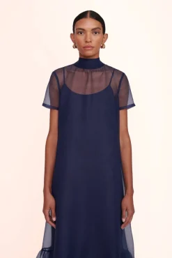 CALLUNA DRESS  NAVY