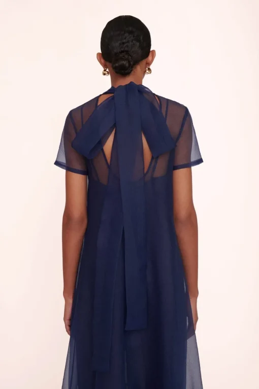 CALLUNA DRESS  NAVY