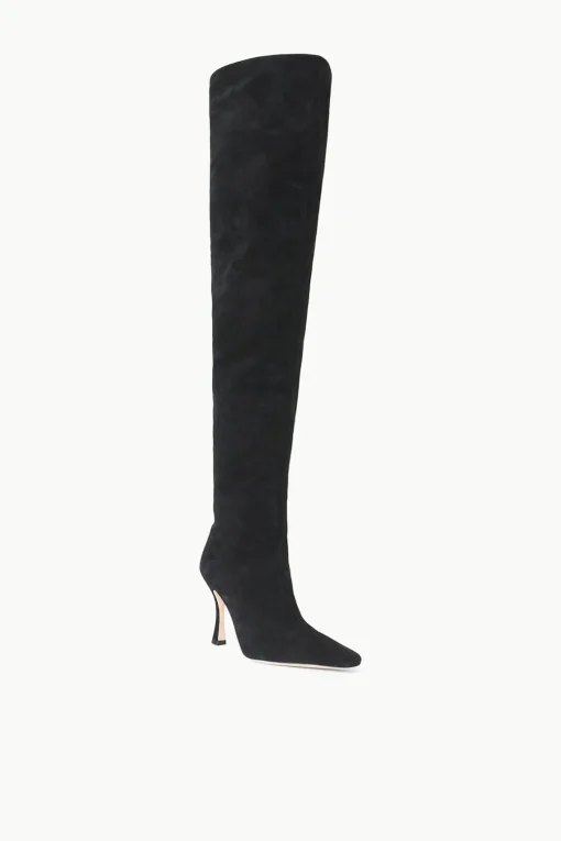 CAMI OVER THE KNEE BOOT  BLACK SUEDE