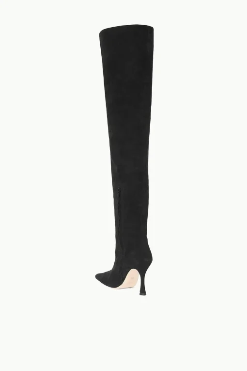 CAMI OVER THE KNEE BOOT  BLACK SUEDE
