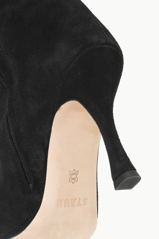 CAMI OVER THE KNEE BOOT  BLACK SUEDE