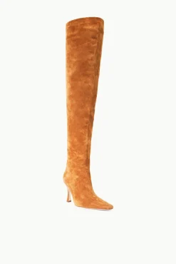 CAMI OVER THE KNEE BOOT  TAN SUEDE