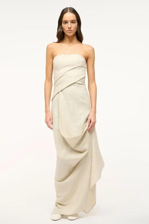 CARAVAGGIO DRESS  NATURAL