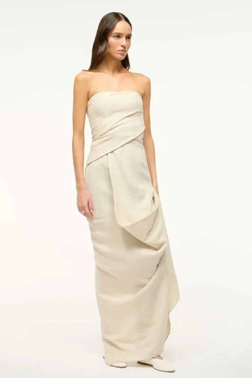 CARAVAGGIO DRESS  NATURAL