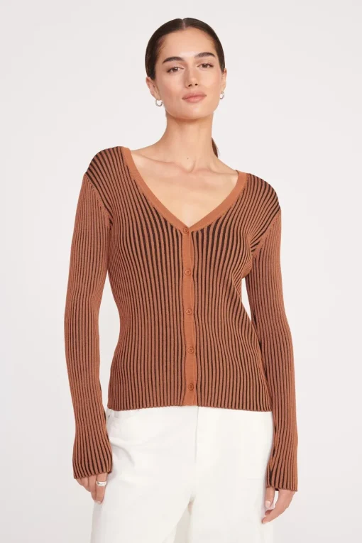 CARGO SWEATER  BLACK TAN