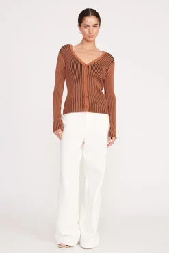 CARGO SWEATER  BLACK TAN