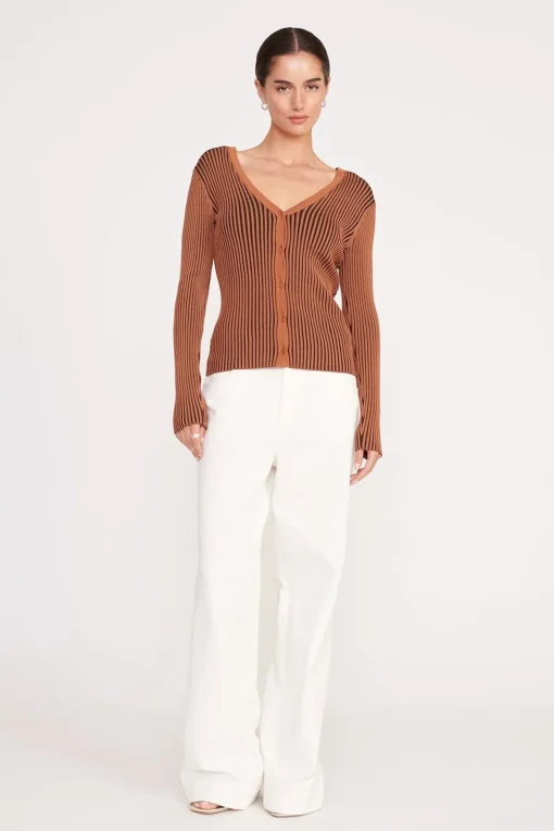 CARGO SWEATER  BLACK TAN