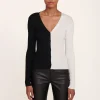 CARGO SWEATER  BLACK WHITE