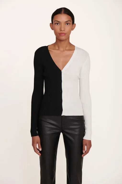CARGO SWEATER  BLACK WHITE