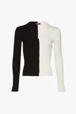 CARGO SWEATER  BLACK WHITE