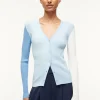 CARGO SWEATER  PERIWINKLE MULTI