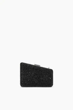 CARMELLA BEADED CLUTCH  BLACK STARFISH
