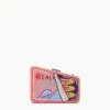 CARMELLA BEADED CLUTCH  STAUDINES PINK