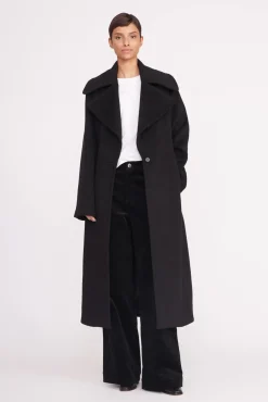 CARVER COAT  BLACK