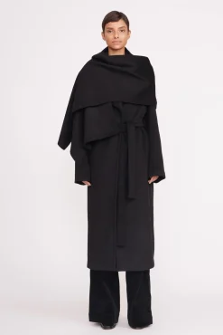 CARVER COAT  BLACK