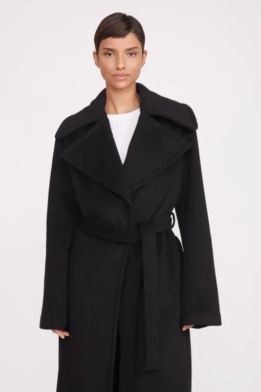 CARVER COAT  BLACK