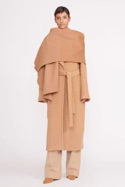 CARVER COAT  CAMEL