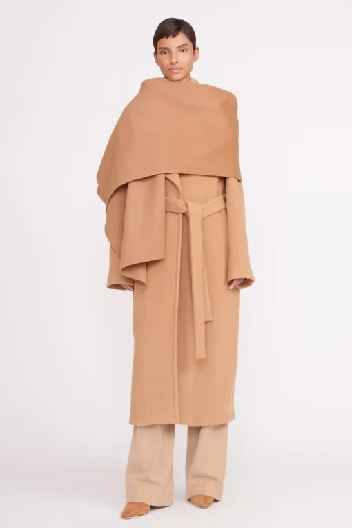 CARVER COAT  CAMEL
