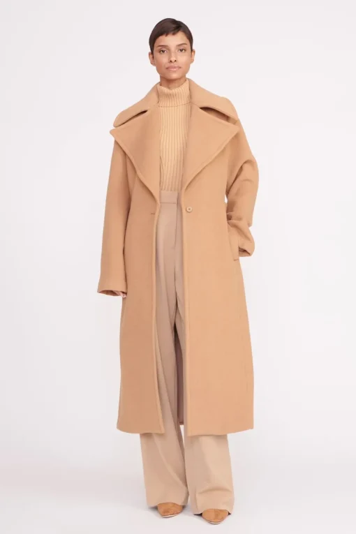 CARVER COAT  CAMEL