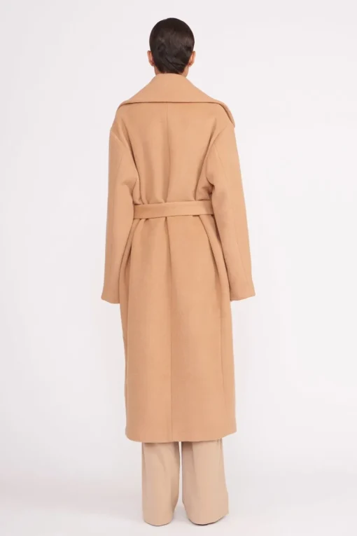 CARVER COAT  CAMEL