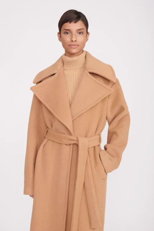 CARVER COAT  CAMEL