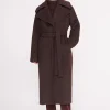 CARVER COAT  DARK CHOCOLATE