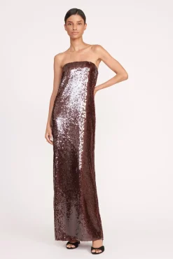 CASEY DRESS  BRONZE