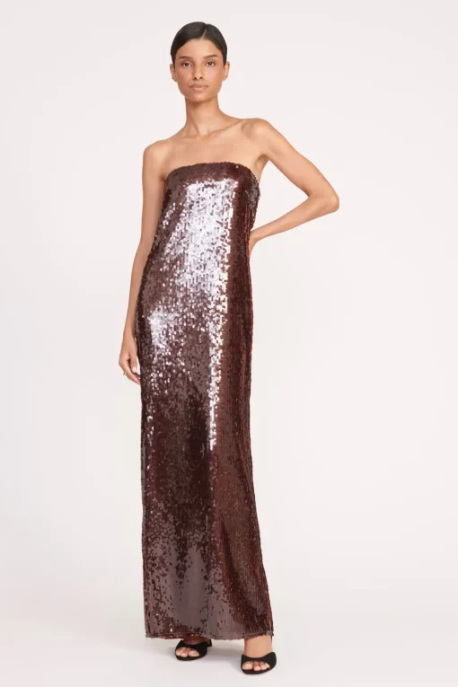 CASEY DRESS  BRONZE