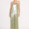 CASEY DRESS  GARDEN MOSS