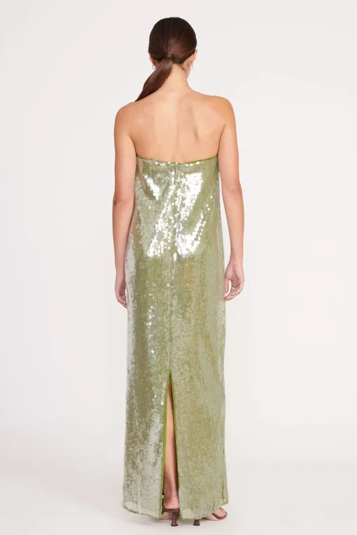 CASEY DRESS  GARDEN MOSS