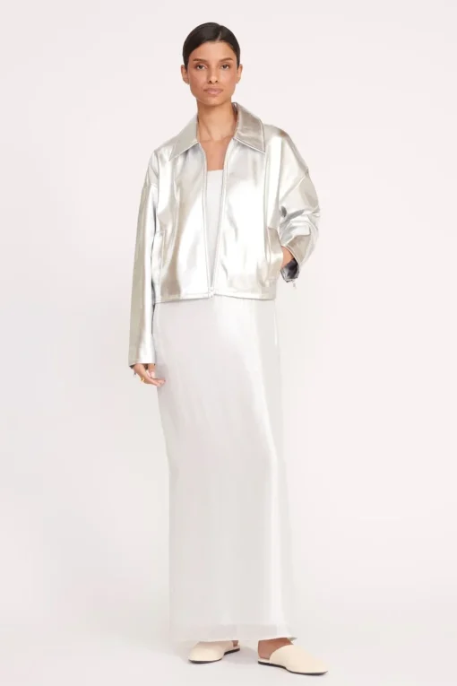 CASEY DRESS  SILVER