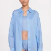 CHAMOMILE SHIRT  AZURE