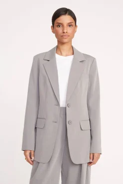 CITY BLAZER  HEATHER GREY