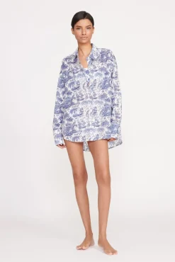 COLTON SHIRT  BLUE TOILE