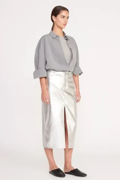 COLTON SHIRT HEATHER GREY SUITING