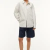 COLTON SHIRT  IVORY MICRO STRIPE