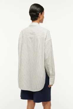 COLTON SHIRT  IVORY MICRO STRIPE