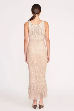 CONSTANZA DRESS  BEIGE MULTI