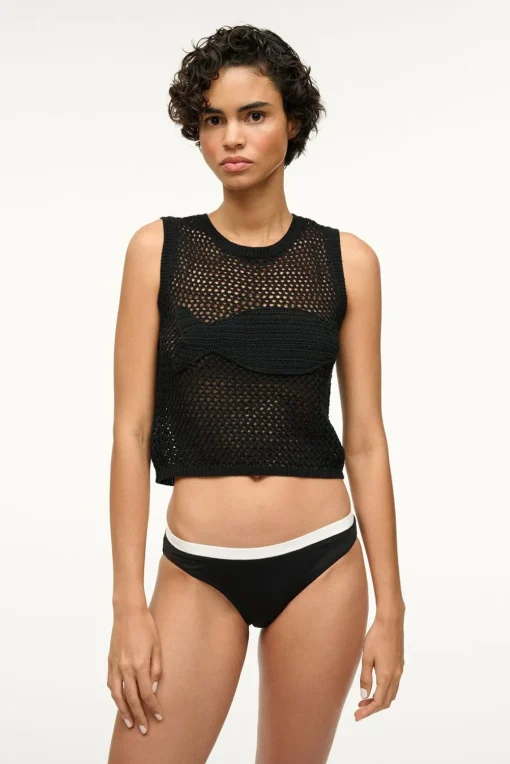 CORRICELLA COVERUP TOP  BLACK