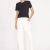 CREW NECK T SHIRT  BLACK