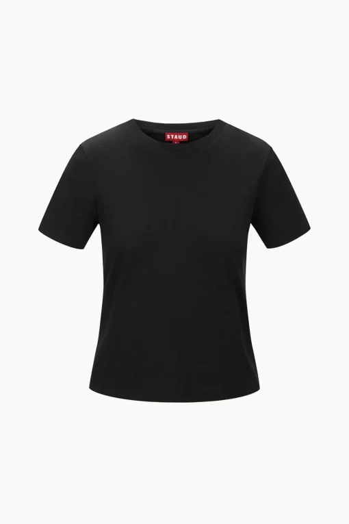 CREW NECK T SHIRT  BLACK