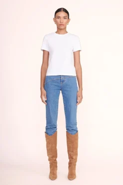 CREW NECK T SHIRT  WHITE