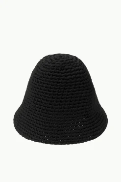 CROCHET HAT  BLACK