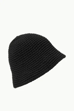 CROCHET HAT  BLACK