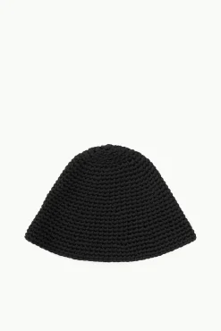 CROCHET HAT  BLACK